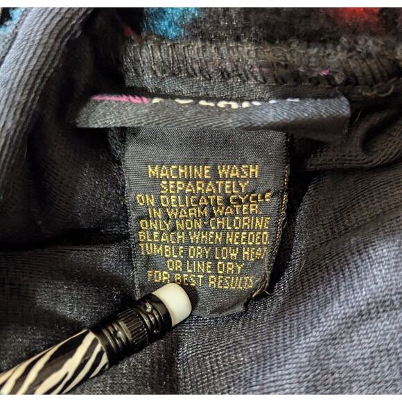 Eddie Bauer Aztec Southwest Pullover Snap Neck Fleece Mens Tall XXL - Picture 5 of 9